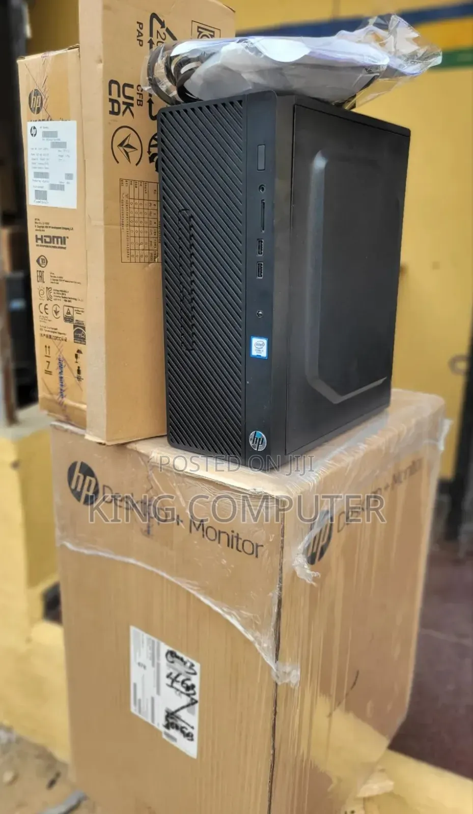 New Desktop Computer HP 290 G4 8GB Intel Core I3 HDD 500GB
