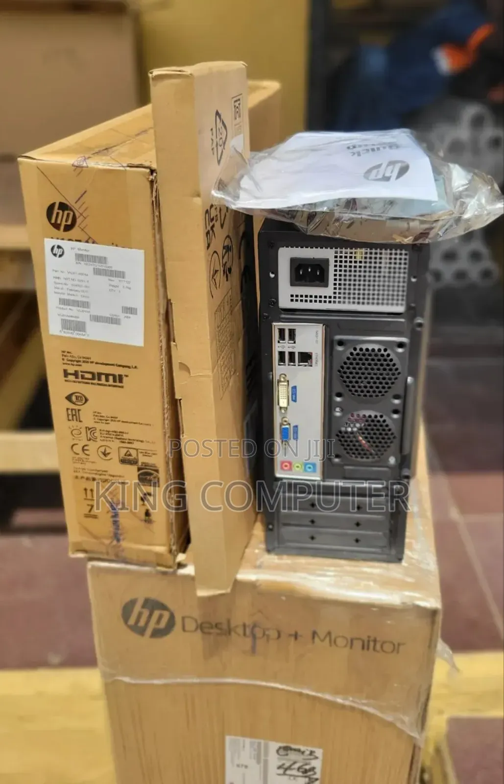 New Desktop Computer HP 290 G4 8GB Intel Core I3 HDD 500GB