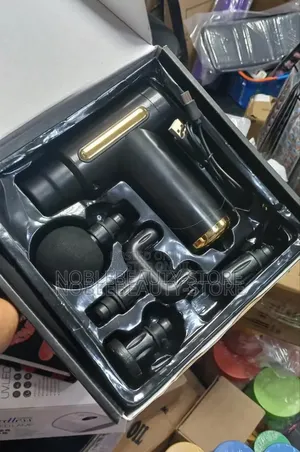 Rechargeable Body Massage Gun With Complete Accessories