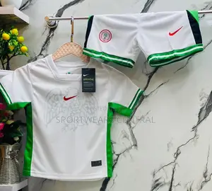Photo - Nigeria Children 2024/2025 Away White Jersey