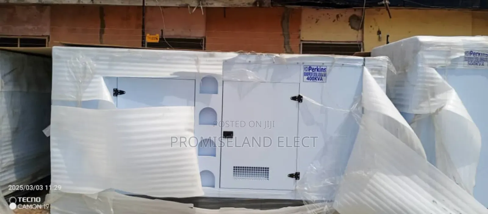 Perkins 400 Kva Sound Proof 
Generator