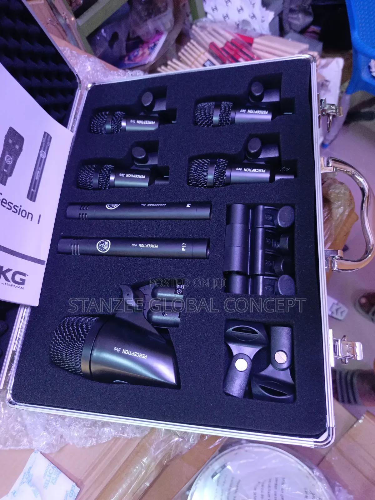 Akg 7 Sets Drum Microphone