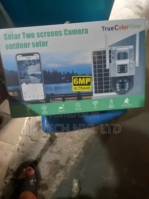 Photo - 2 Lens V380 4g Solar Camera