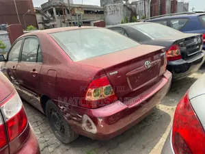 Toyota Corolla Sedan Automatic 2005 Red