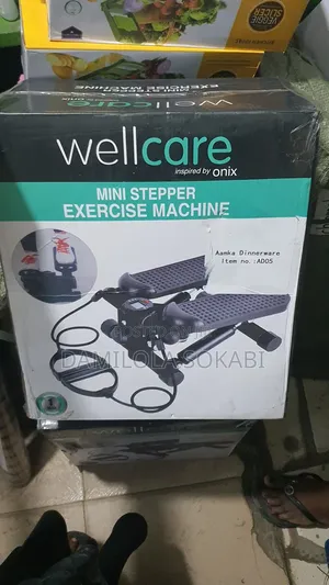 Mini Stepper With Resistance Bands