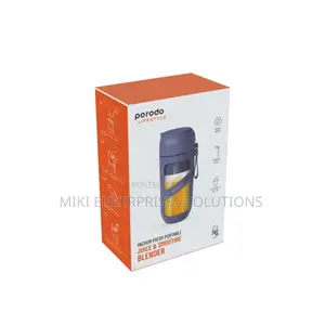 Porodo Vacuum Portable Juicer Smoothie Blender 1500mah