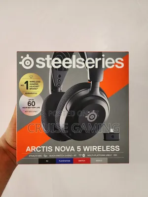 Photo - Gaming Headset - Steelseries Arctis Nova 5 (Wireless)