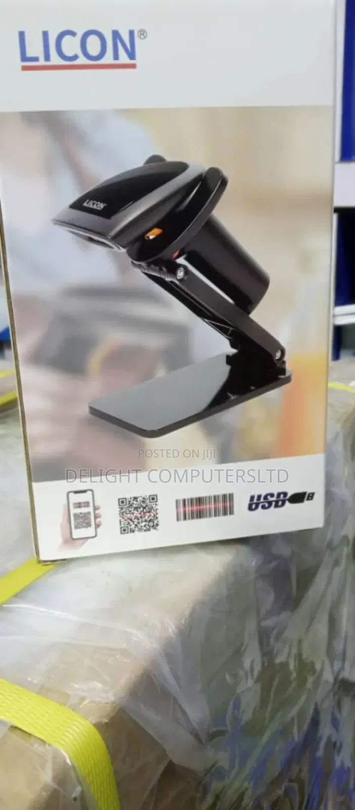 Licon Automatic Handheld Withstand Wired Scanner