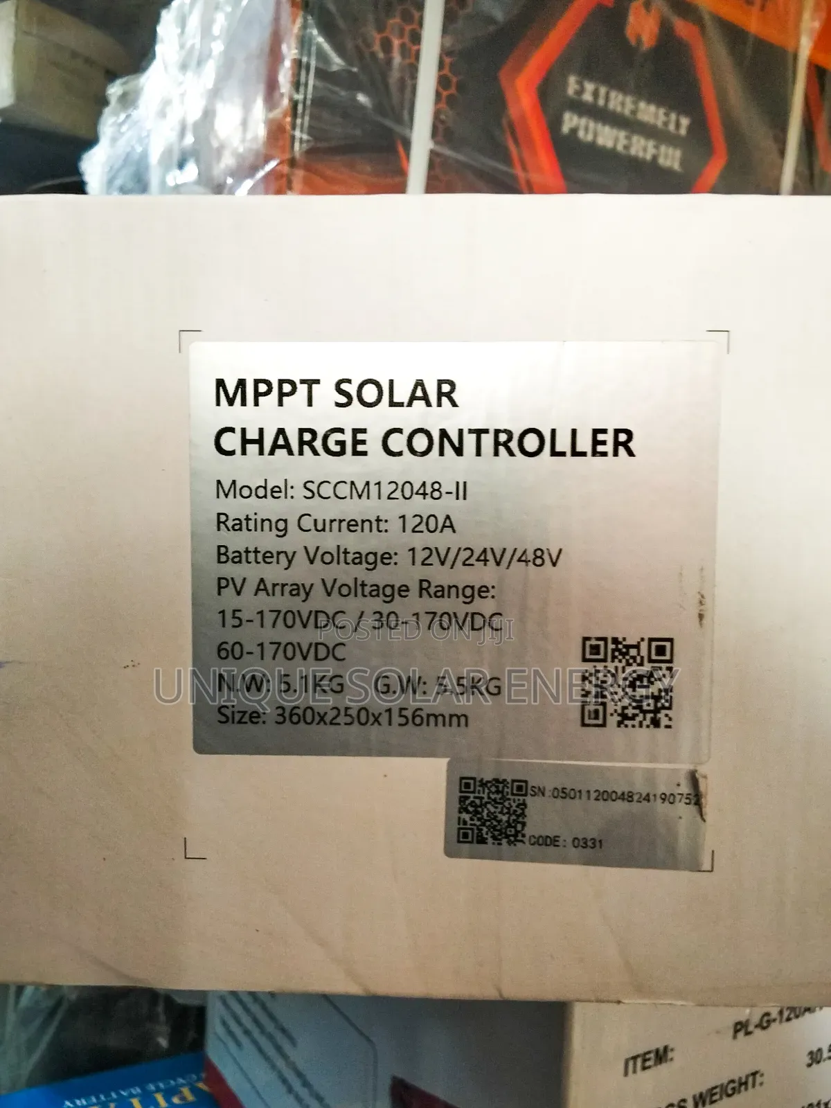 120ah 48v MPPT Felicity Charge Controller