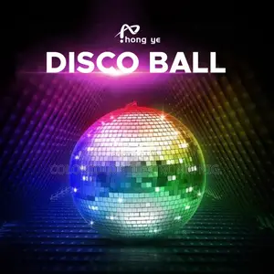 Mirror Disco Glass Ball 40cm and 50cm