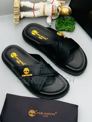 Burberry Cross Slippers