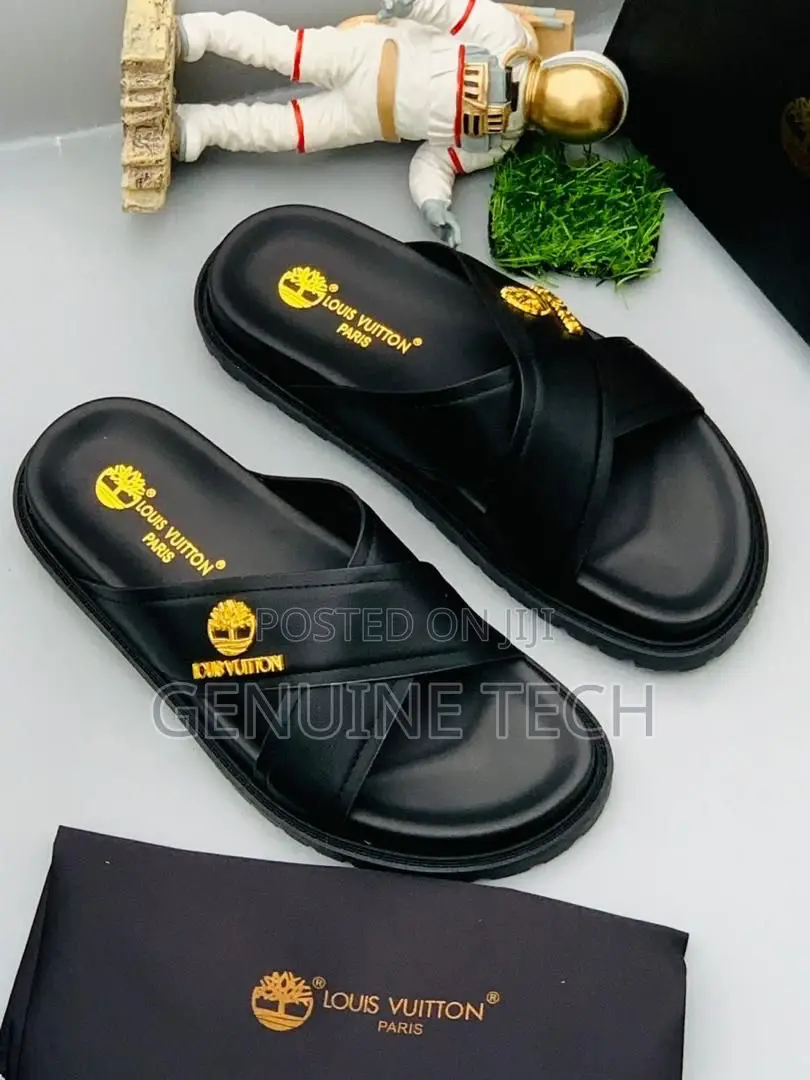 Burberry Cross Slippers
