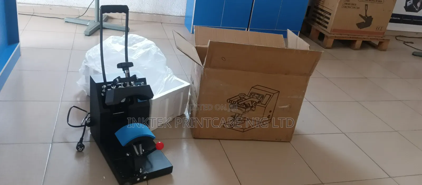 Cap Heat Press Machine