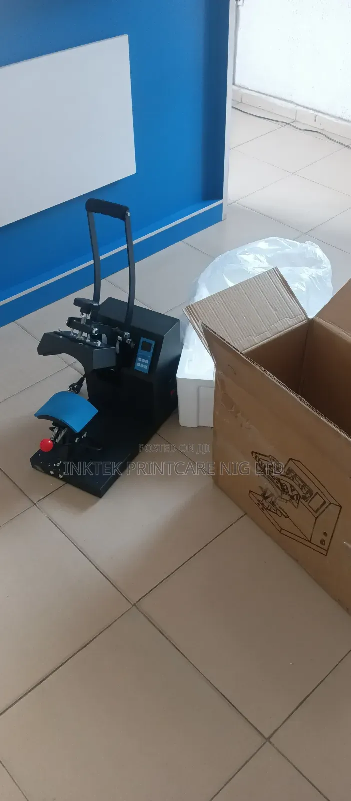 Cap Heat Press Machine