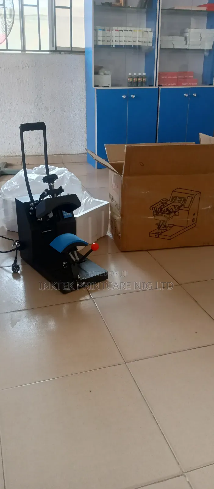 Cap Heat Press Machine
