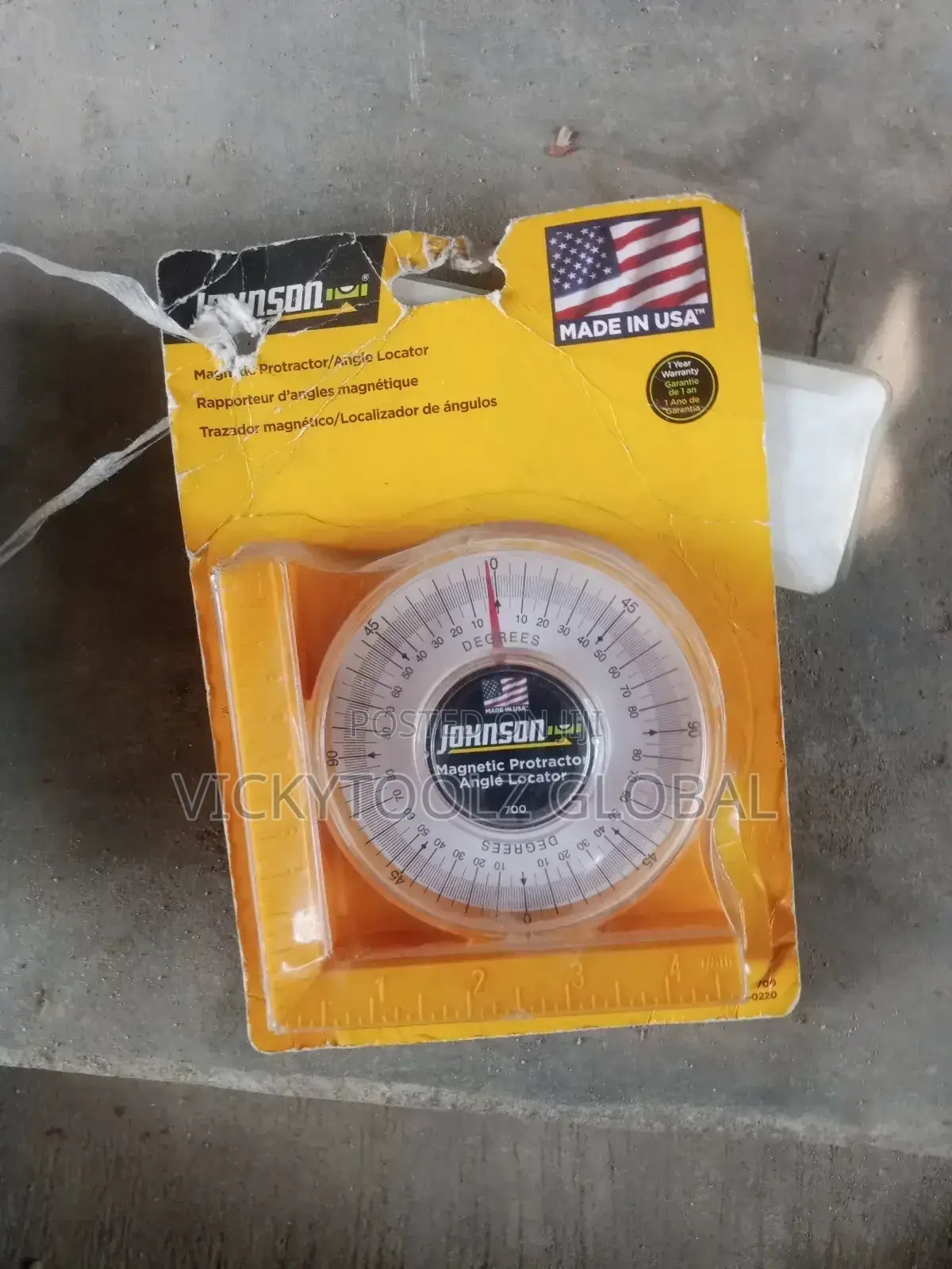 Magnetic Protractor Angle Locator