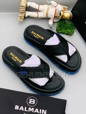 Balmain Slippers Design