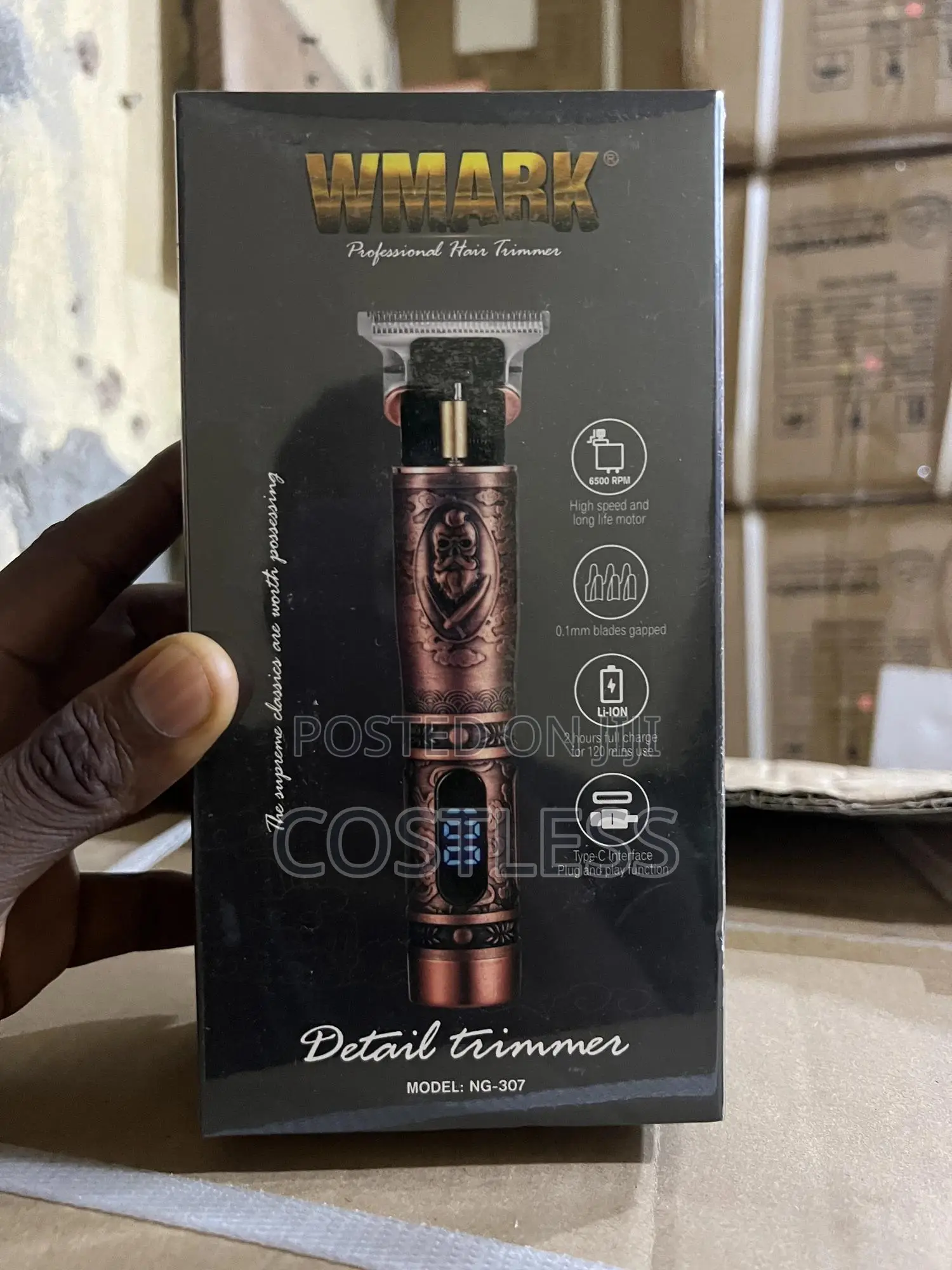 New Rechargeable Clipper