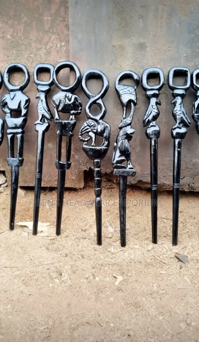 Crafted Wooden Walking Sticks