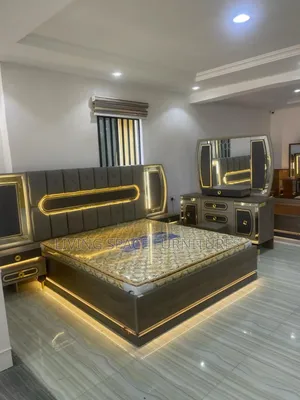 Photo - Vip Super King Size Bed Set With Make-Up Station