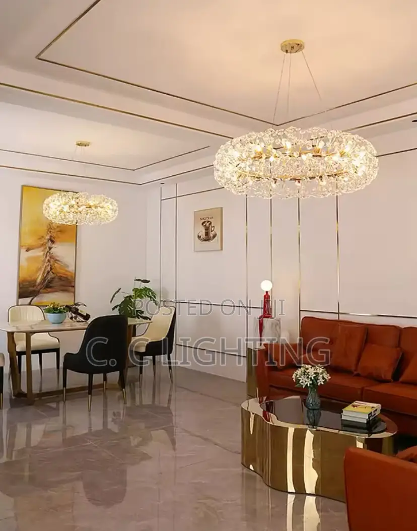 Light Luxury Crystal Chandelier Postmodern