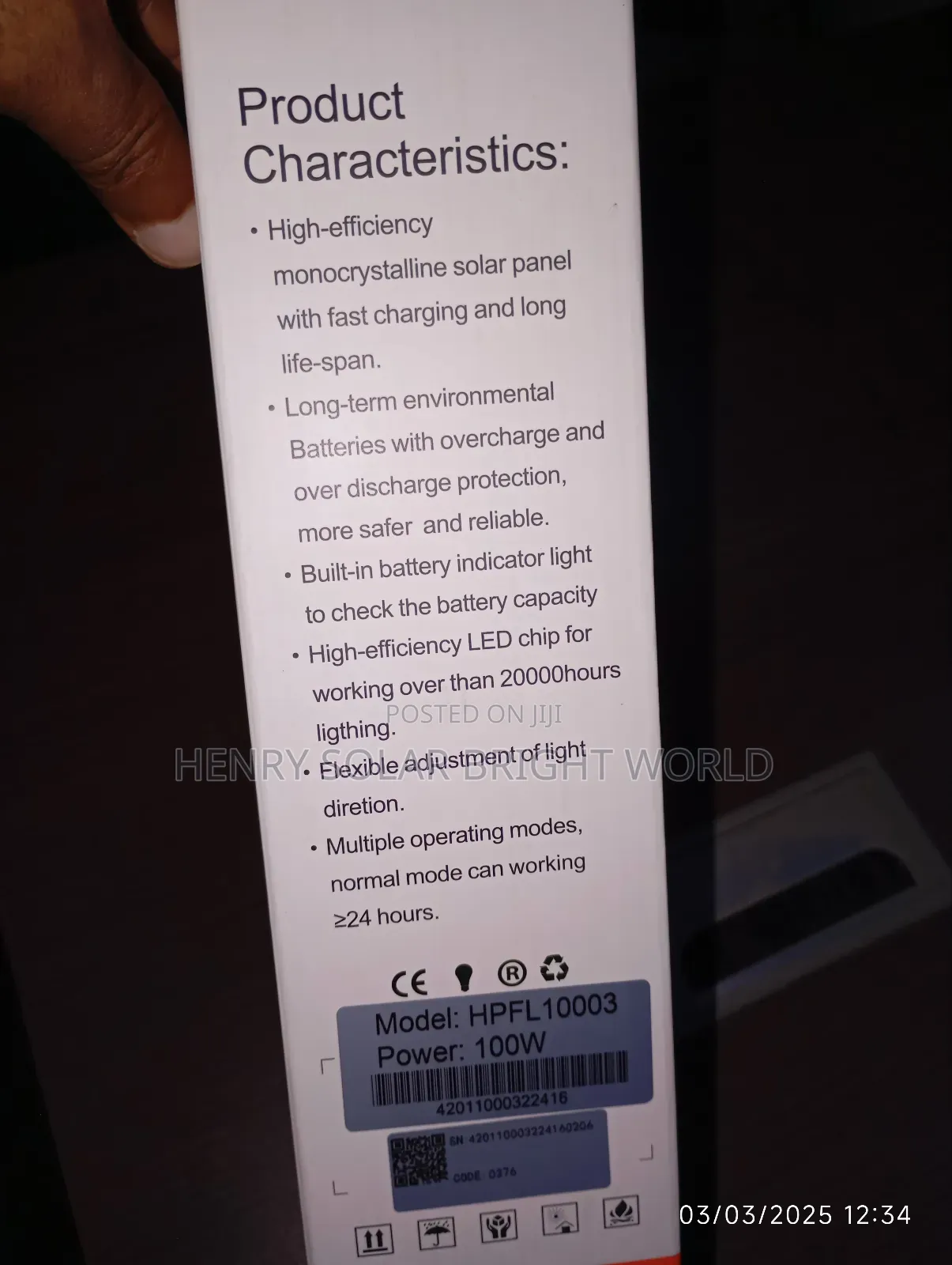 Felicity 100w Solar Flood Lights