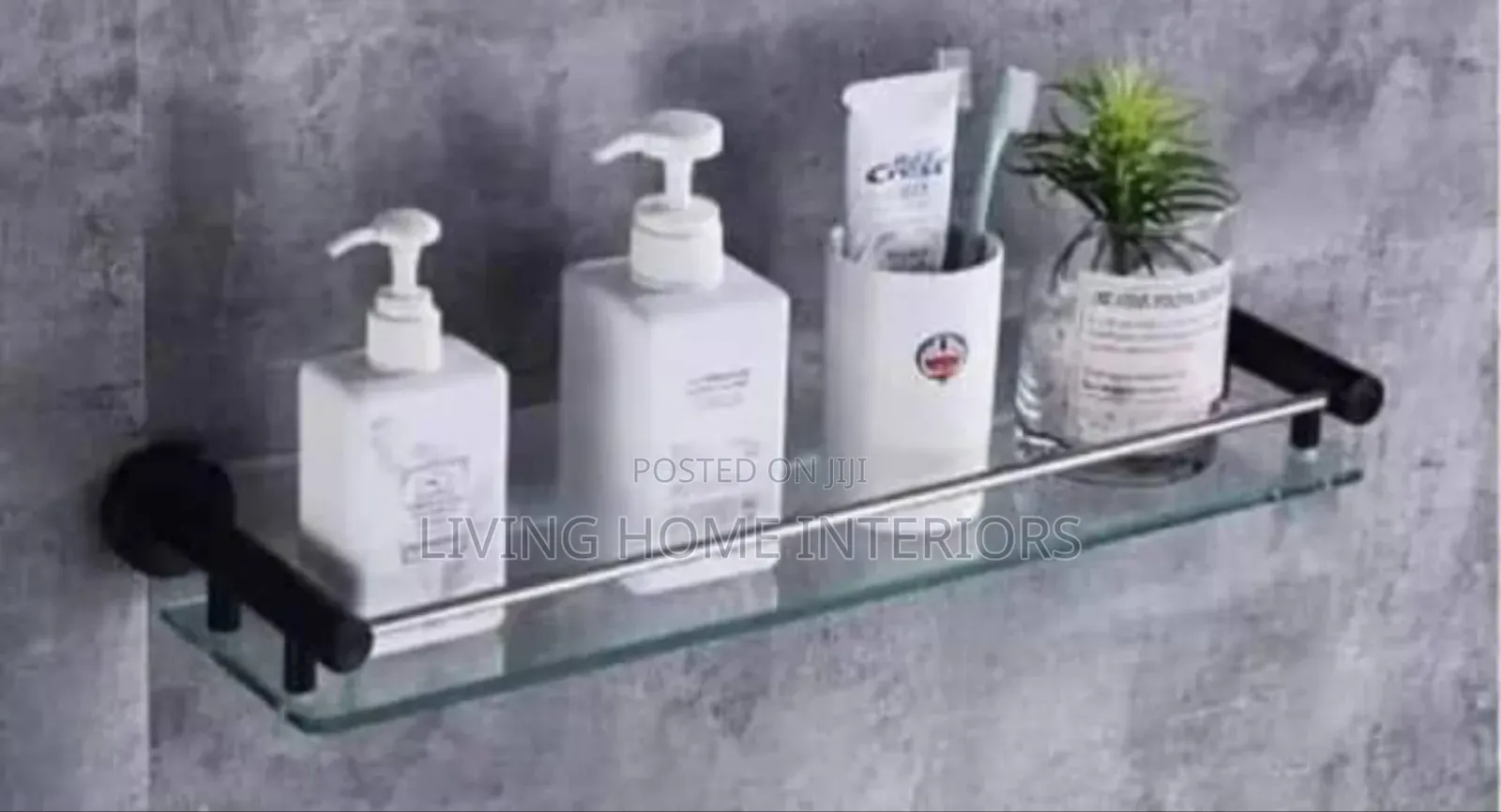 Black Glass Shelf