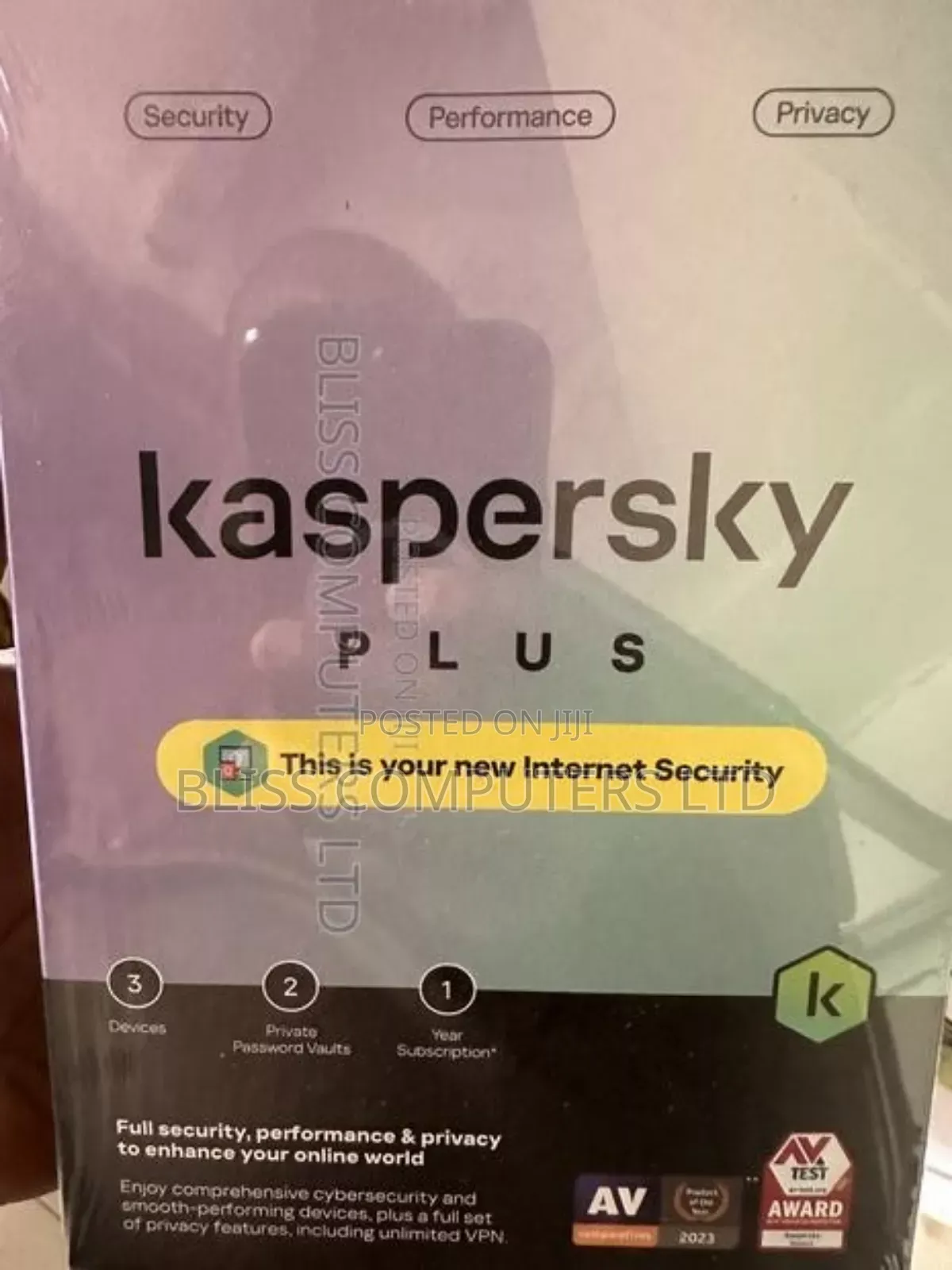 Kaspersky Plus 3 Users Antivirus