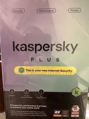 Kaspersky Plus 3 Users Antivirus