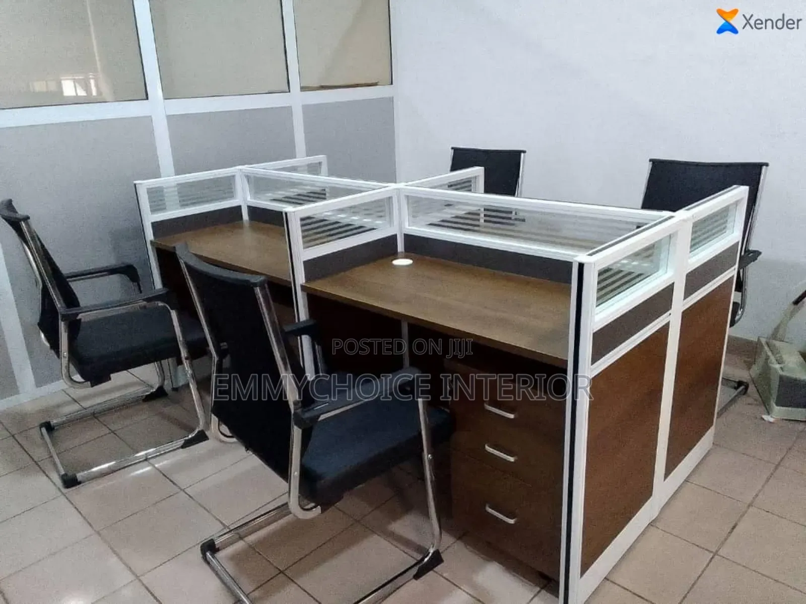 4 Seater Workstation