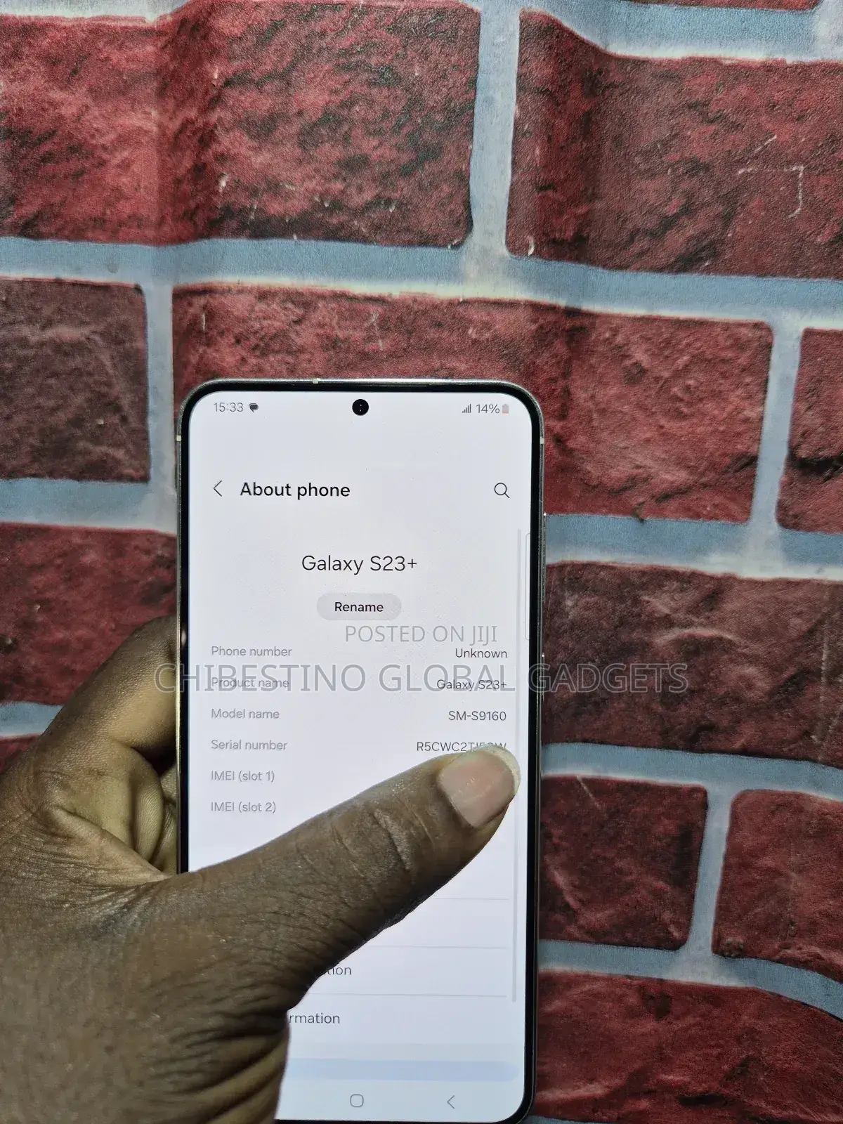 Samsung Galaxy S23+ 256 GB White
