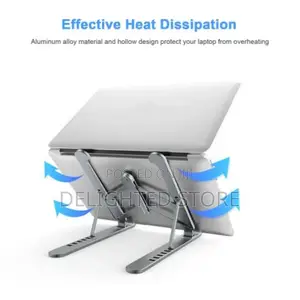 Stainless Steel Foldable Laptop Stand