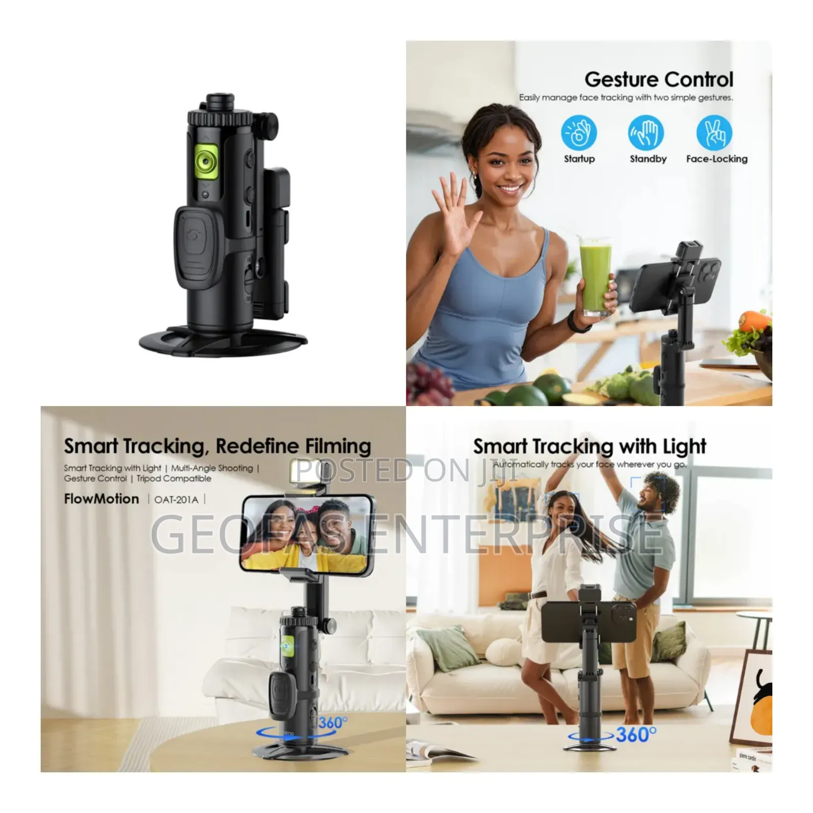 Oraimo Flowmotion Smart Face-Tracking Gimbal