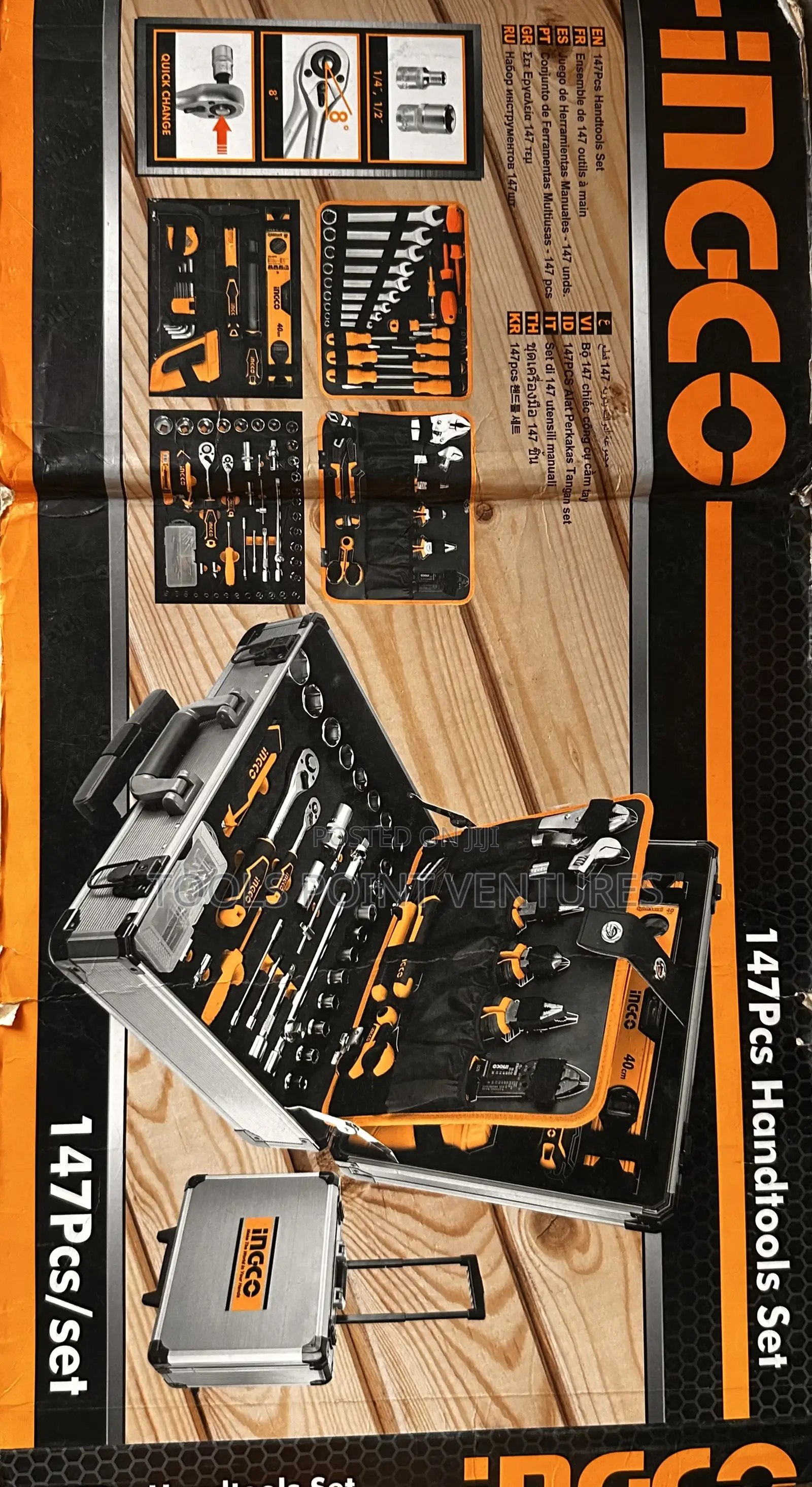 147pcs Hand Tools Set