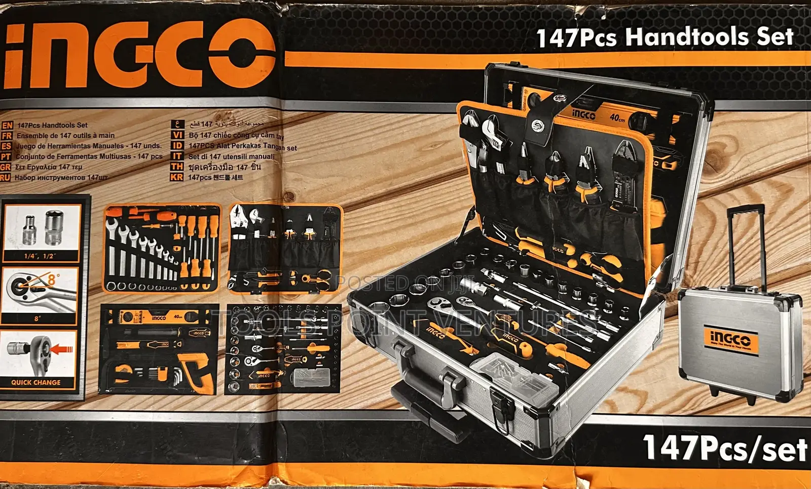 147pcs Hand Tools Set
