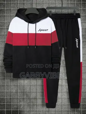 King-Like Quality Patch Hoodie and Joggers