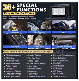 Xtool Ip819 Automotive Scanner Ecu Coding Vag Guided
