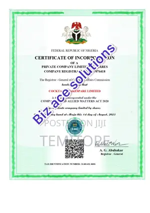 Photo - Cac Business Name Registration