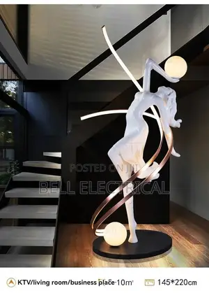 Sculptural Led Floor Lamps