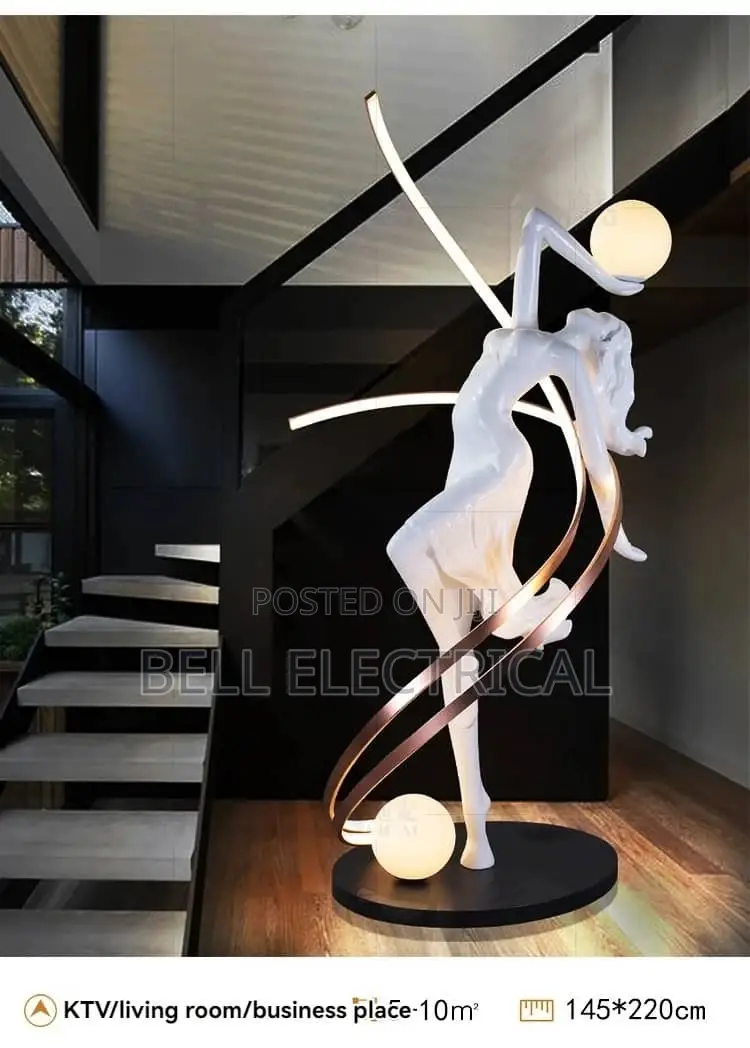 Sculptural Led Floor Lamps