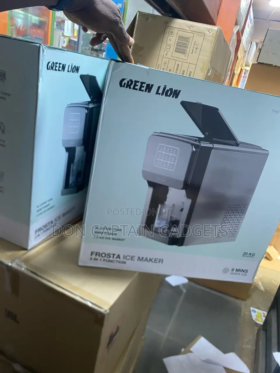 Green Lion Frosta Ice Maker 3 in 1 Function 20kg