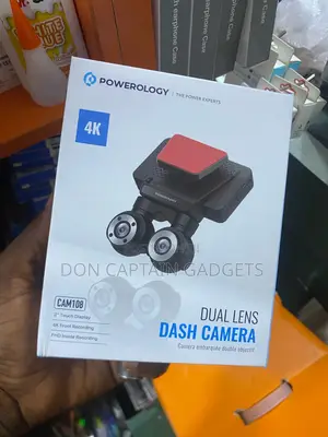Powerology Dash Camera Dual Lens Cam108