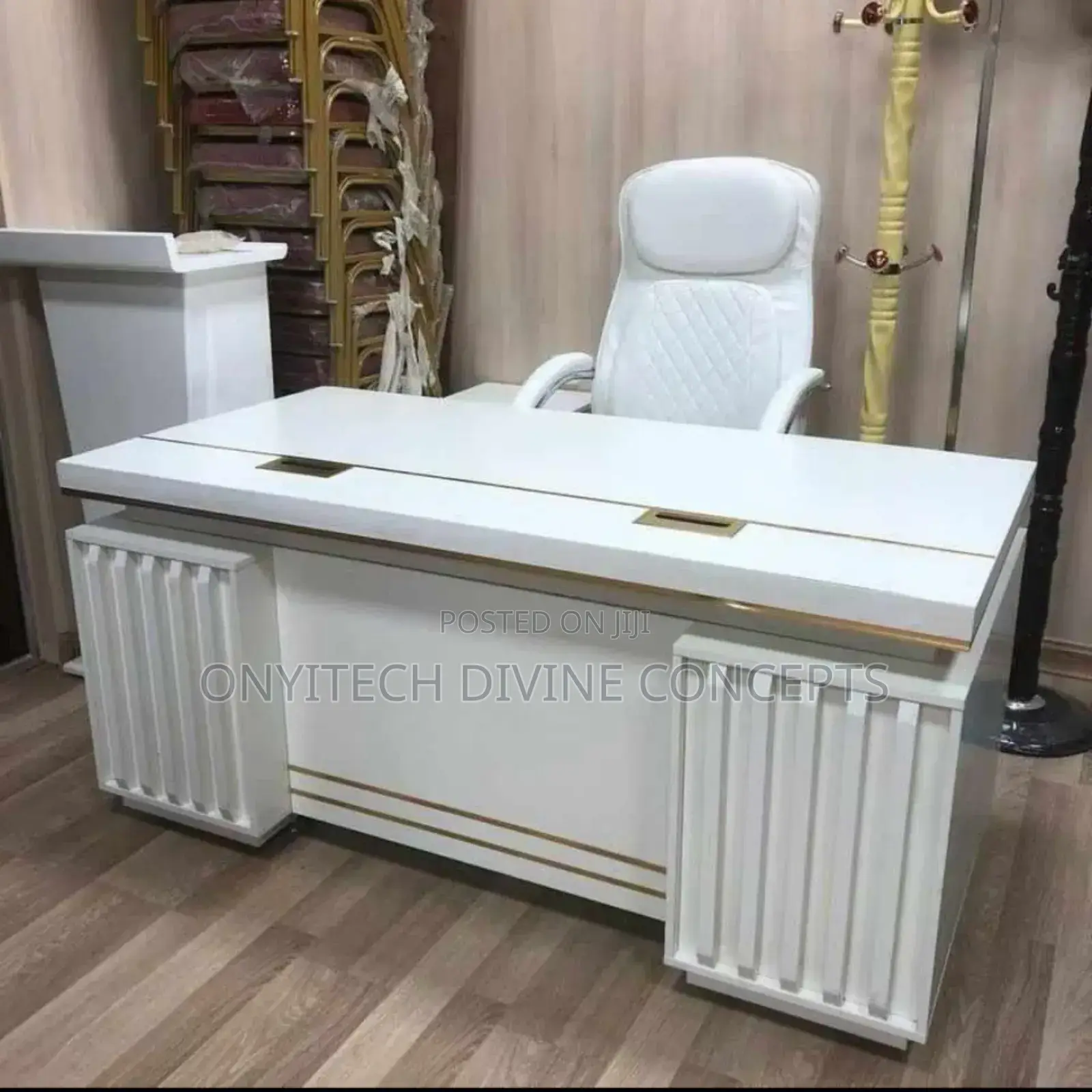 Exclusive White Office Table