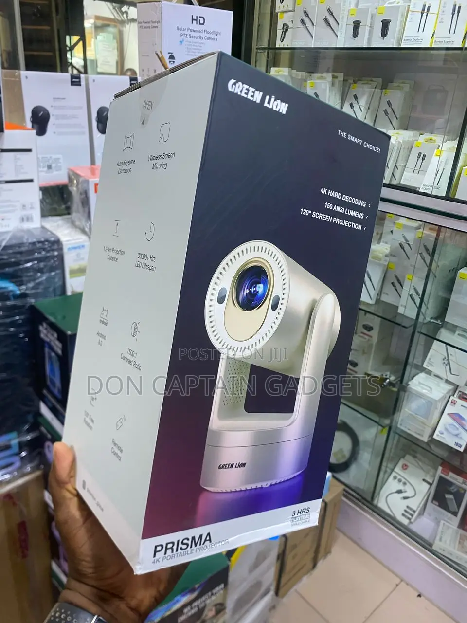 Green Lion Prisma Portable Projector