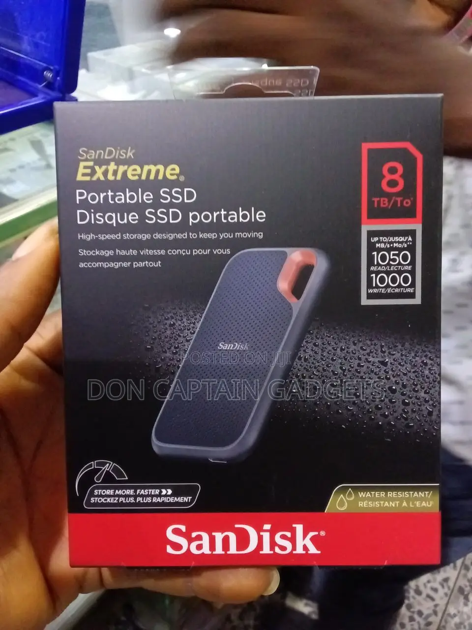 Sandisk Extreme SSD 8tb 1050mbps