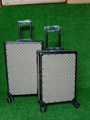 Luxury Set of 2 Gucci Luggage Traveling Box