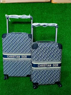 Luxury Set of 2 Dior Travel Luggage Box