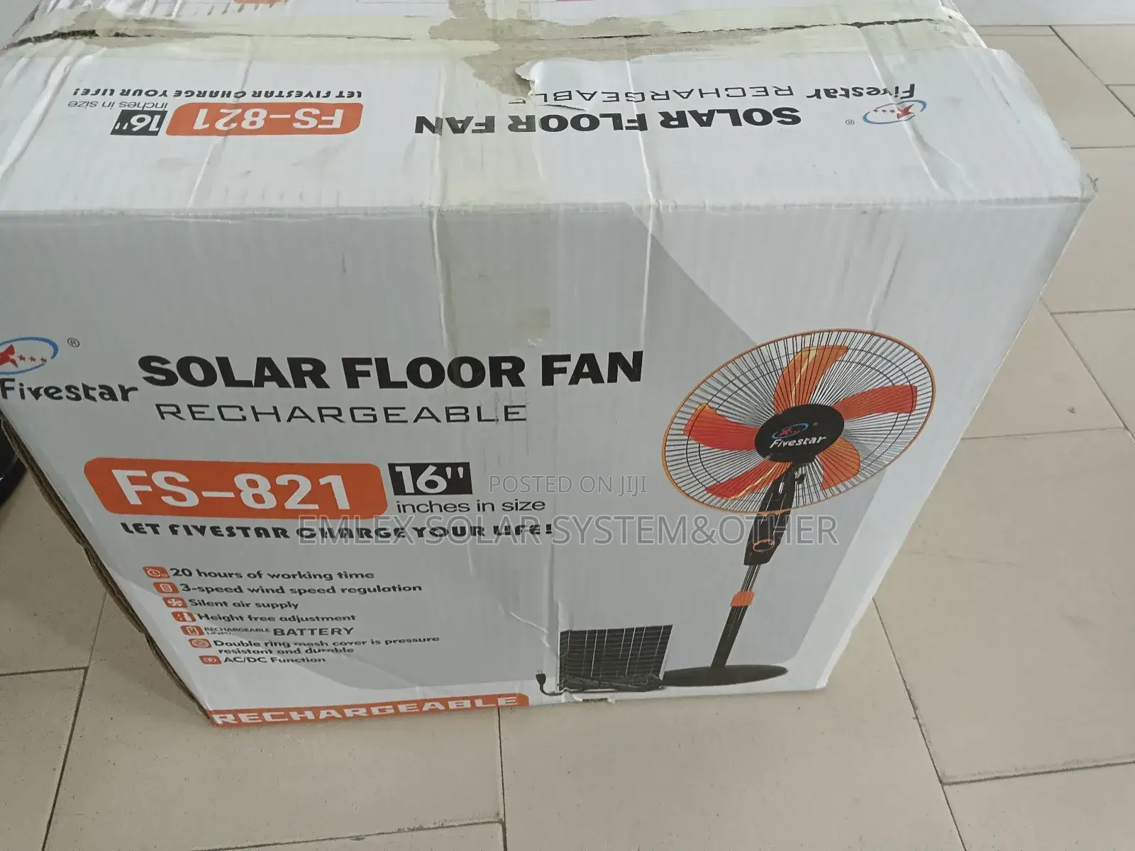 Ac/Dc Standing Fan