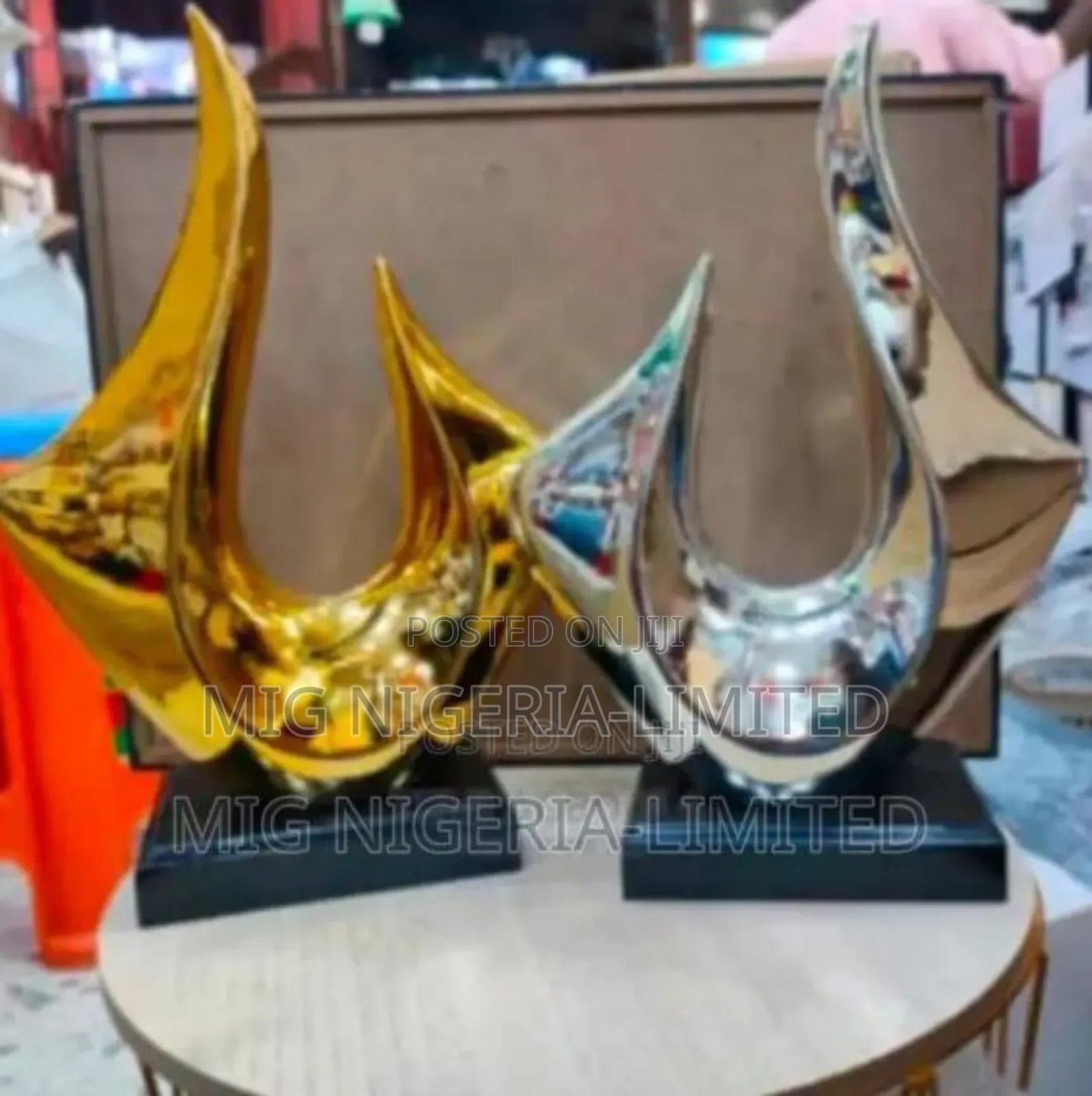 Luxury Horse Head Figurine Centre Piece Statue Deco