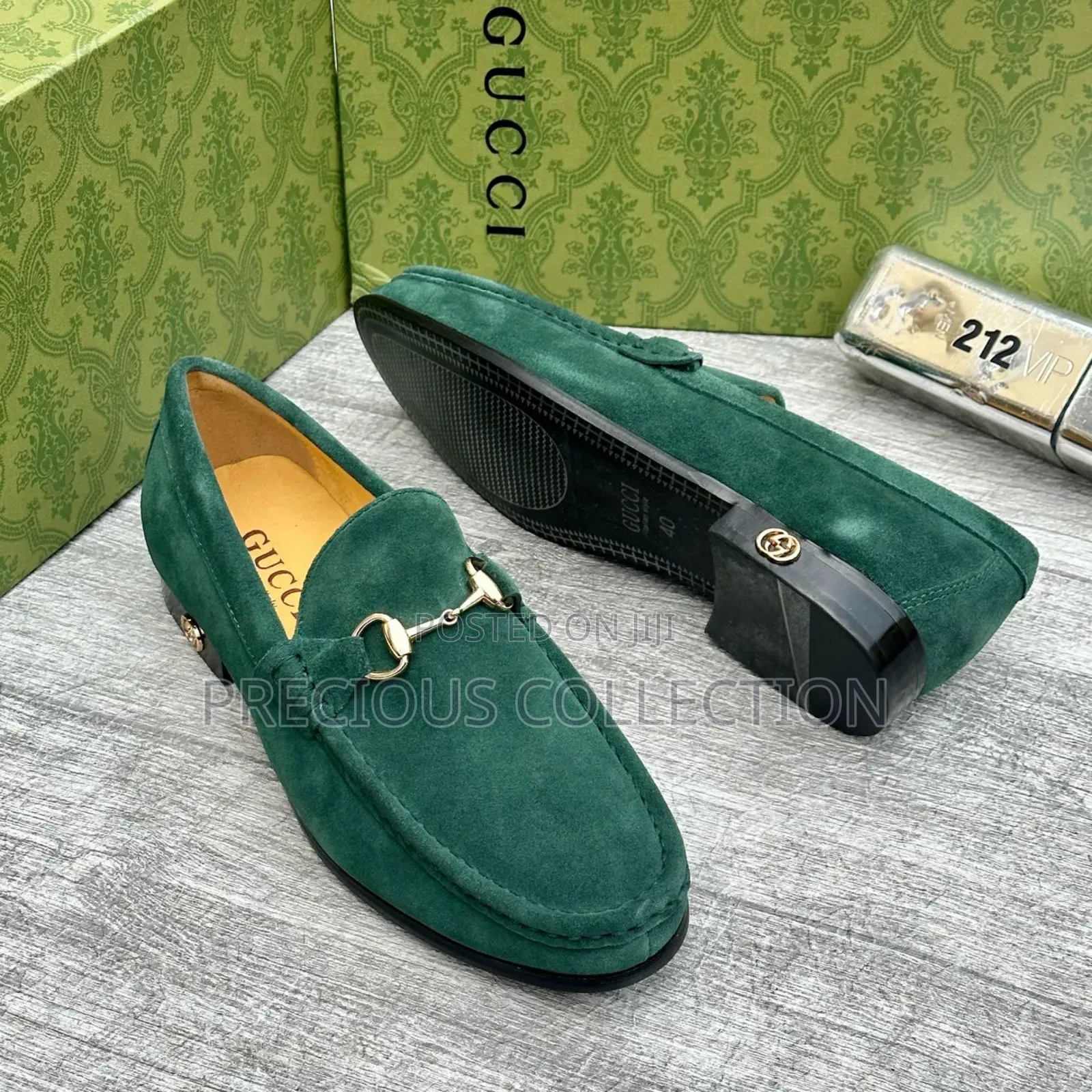 Top Quality Gucci Suede Coperate Shoes